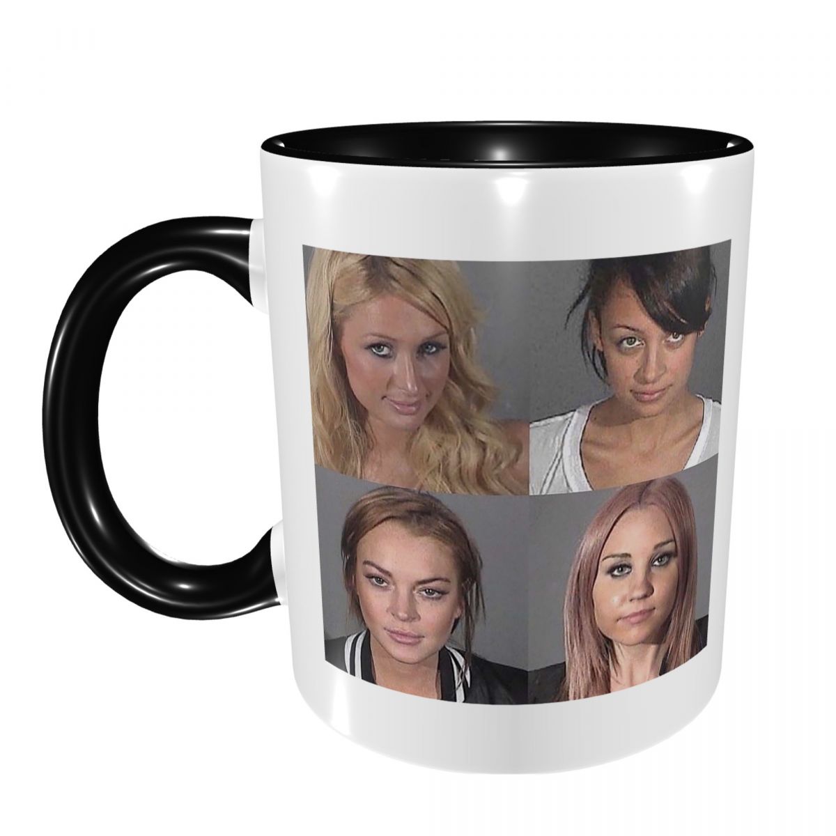 Coffee Tea Icon - Iconic Mugshot Mug Funny Ceramic Coffee