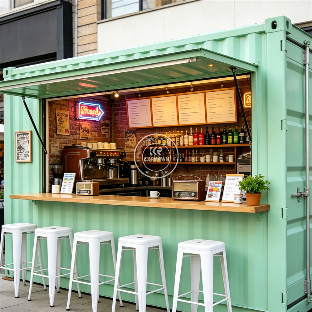 Tea Coffee Set Up - Customized Mobile Container Food Truck Street