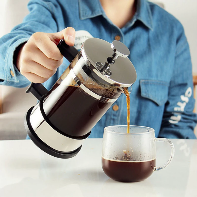 French Press Coffee & Tea - Coffee French Press Pot With Filter
