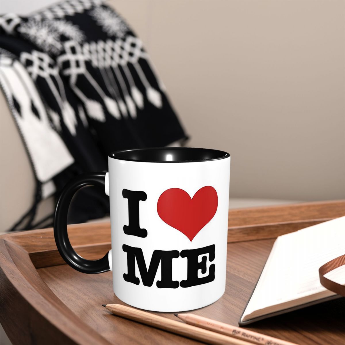 Coffee Tea With Me - I Love Me Mug Funny Ceramic