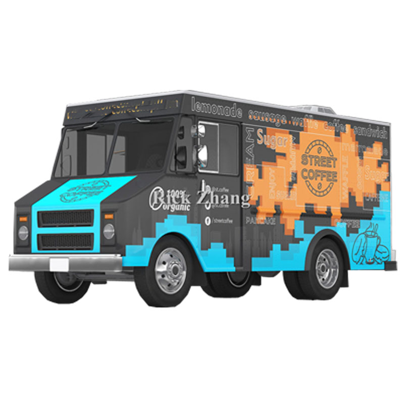 Coffee Tea Vendor - Mobile Electric Vehicle Food Truck Catering