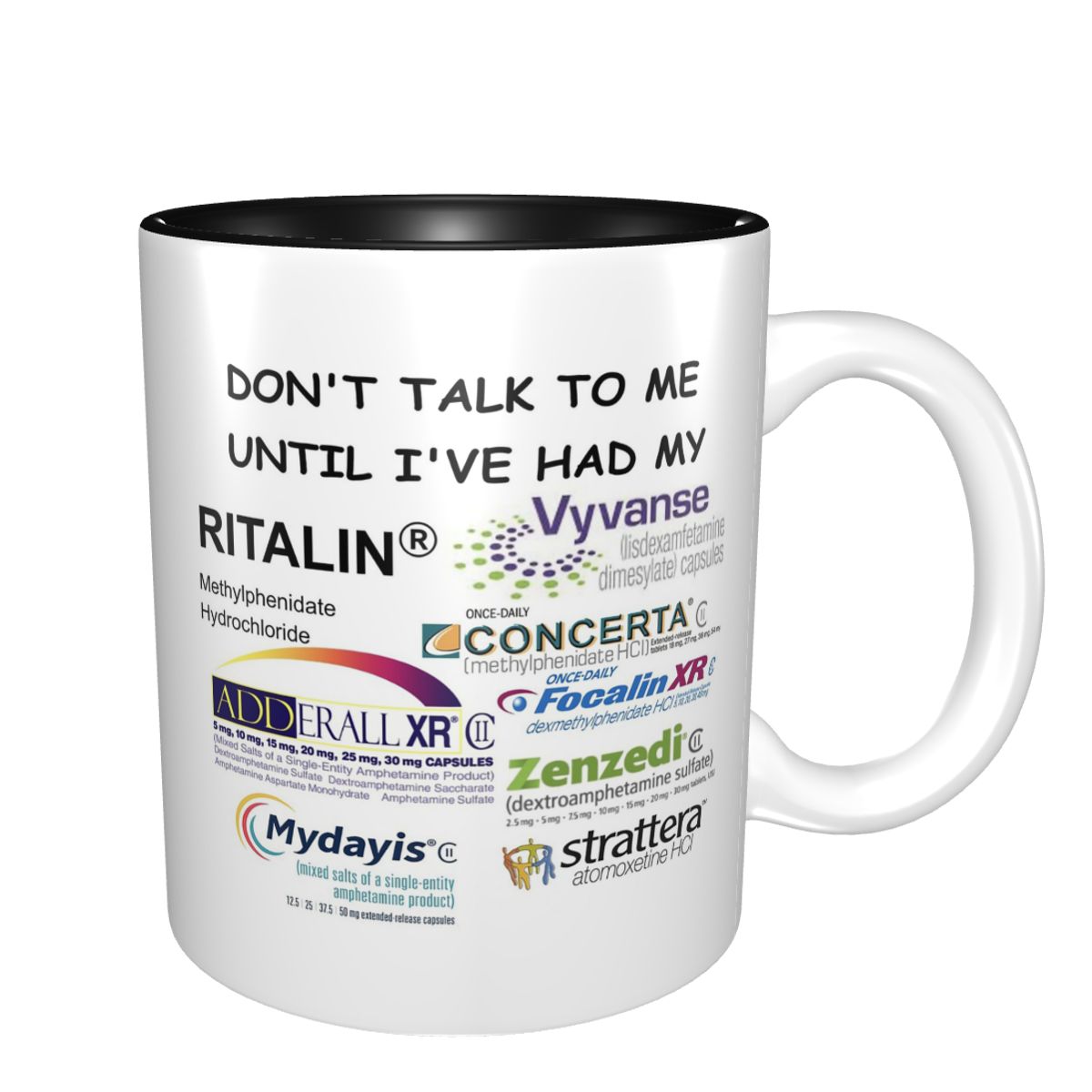 Coffee Tea With Me - Dont Talk To Me Mug Funny