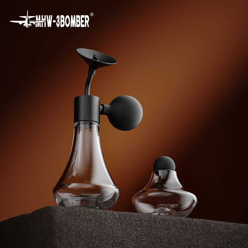 Coffee Tea Bean - MHW-3BOMBER Bomber Coffee Smell Bottle Glass