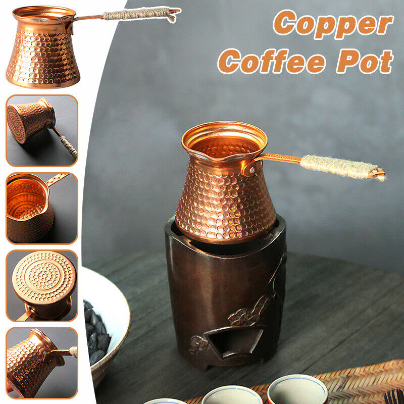 Coffee Tea Water Heater - Coffee Pot Antique Copper Turkish Copper