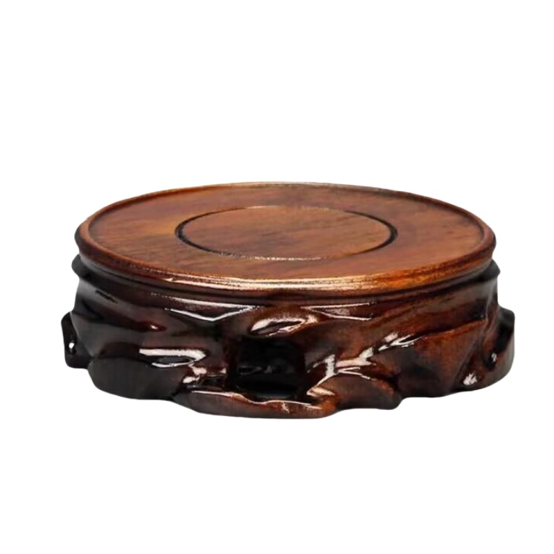Coffee Tea For Garden - Wooden Plant Saucer & Flower Pot