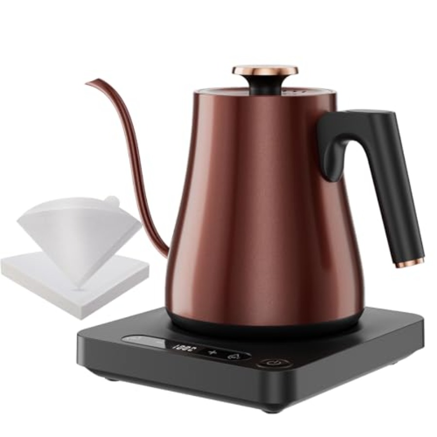 Pour Over Kettle - Gooseneck Electric Kettle 1.0L 1000W for