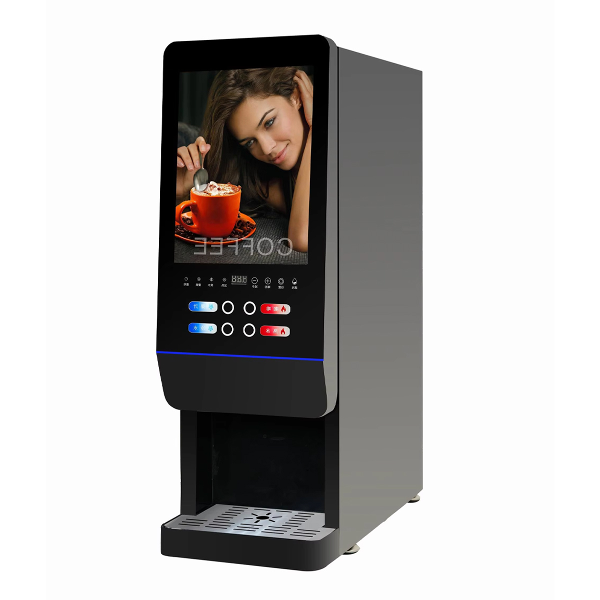 Coffee Tea Uses - E-20SW Milk Tea Vending Machine Fully