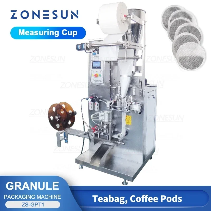 Coffee Tea Leaf And Bean - ZONESUN ZS-GPT1 Automatic Teabag Filling and