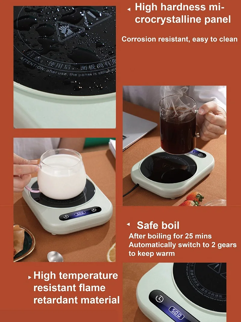 Coffee Tea Water Heater - 300W Electric Coffee Milk Cup Heater