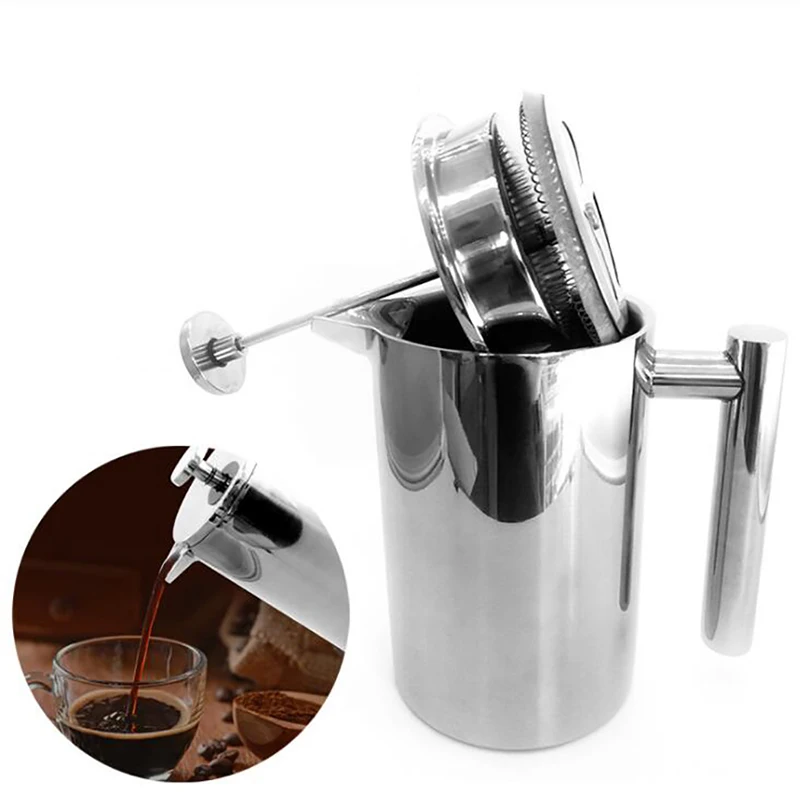 French Press Coffee & Tea - 1000/800/350Ml Báo Chí Pháp Trà Cà