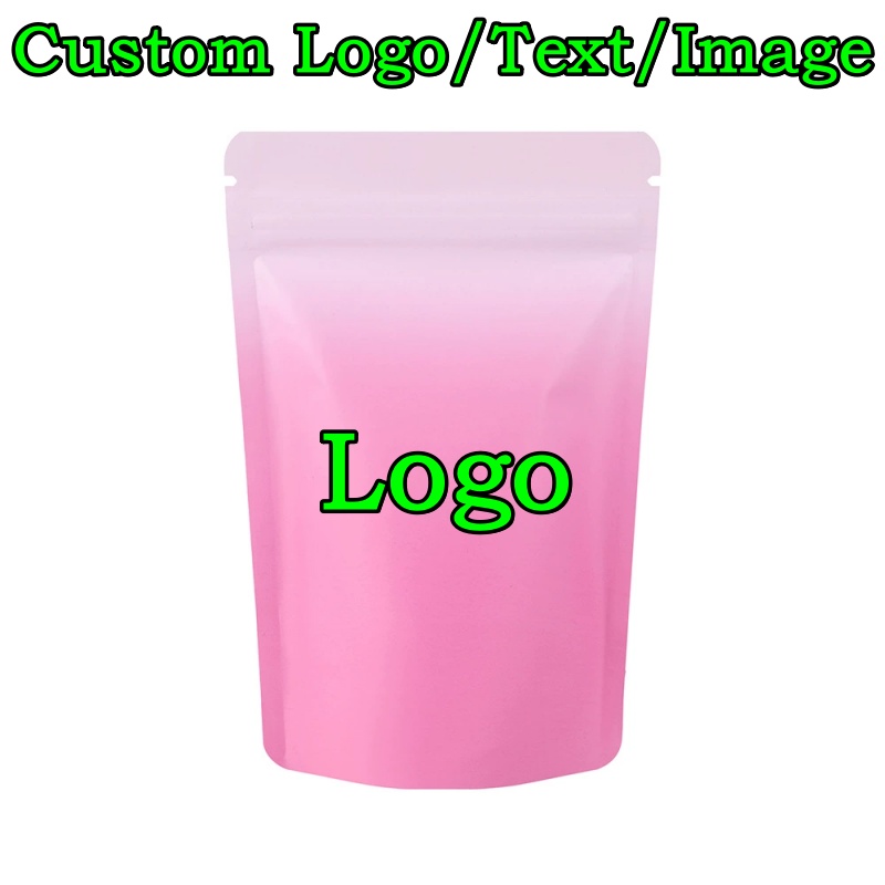 Coffee Tea In Chinese - 100PCS Stand-up Aluminum Foil Ziplock Bag