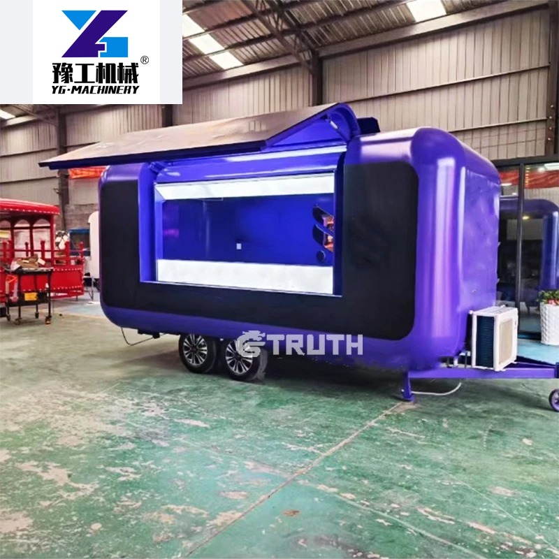 Coffee Tea Difference - Customized Different Colors Catering Food Trailer