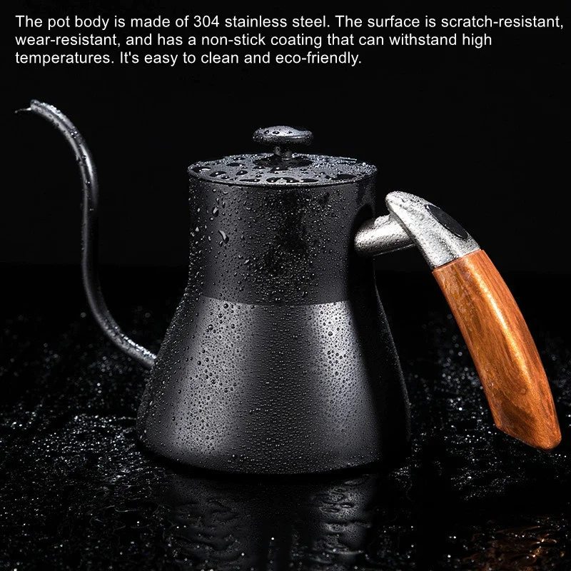 304 Stainless Steel Gooseneck  - đánh giá và giá Pour Over Kettle