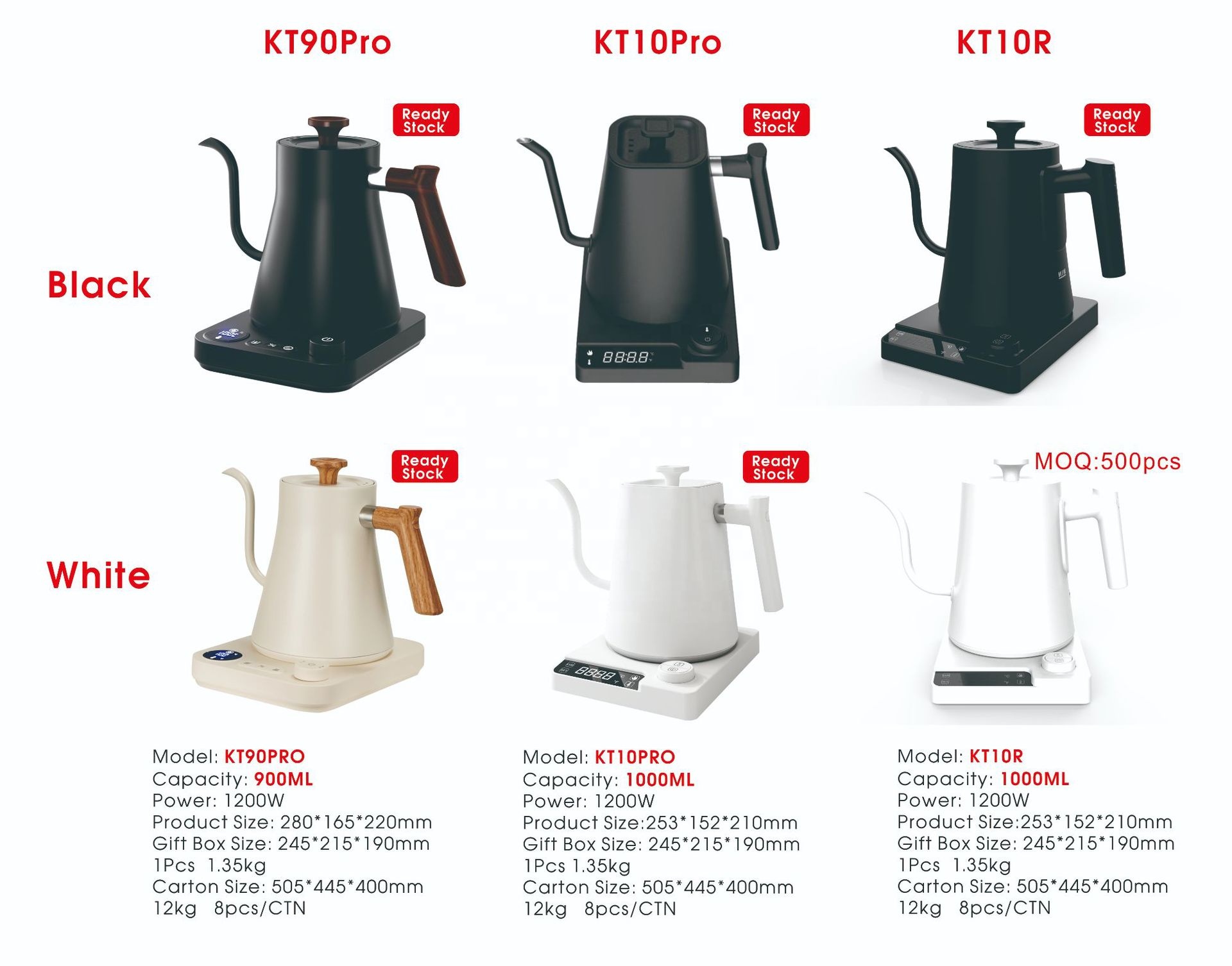 New Design Fish Smart Electric - đánh giá và giá Pour Over Kettle