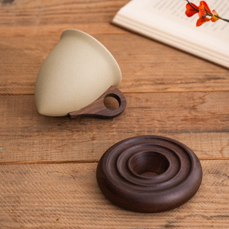 Creative Brown Ceramic and Woo - đánh giá và giá Coffee Tea For Garden