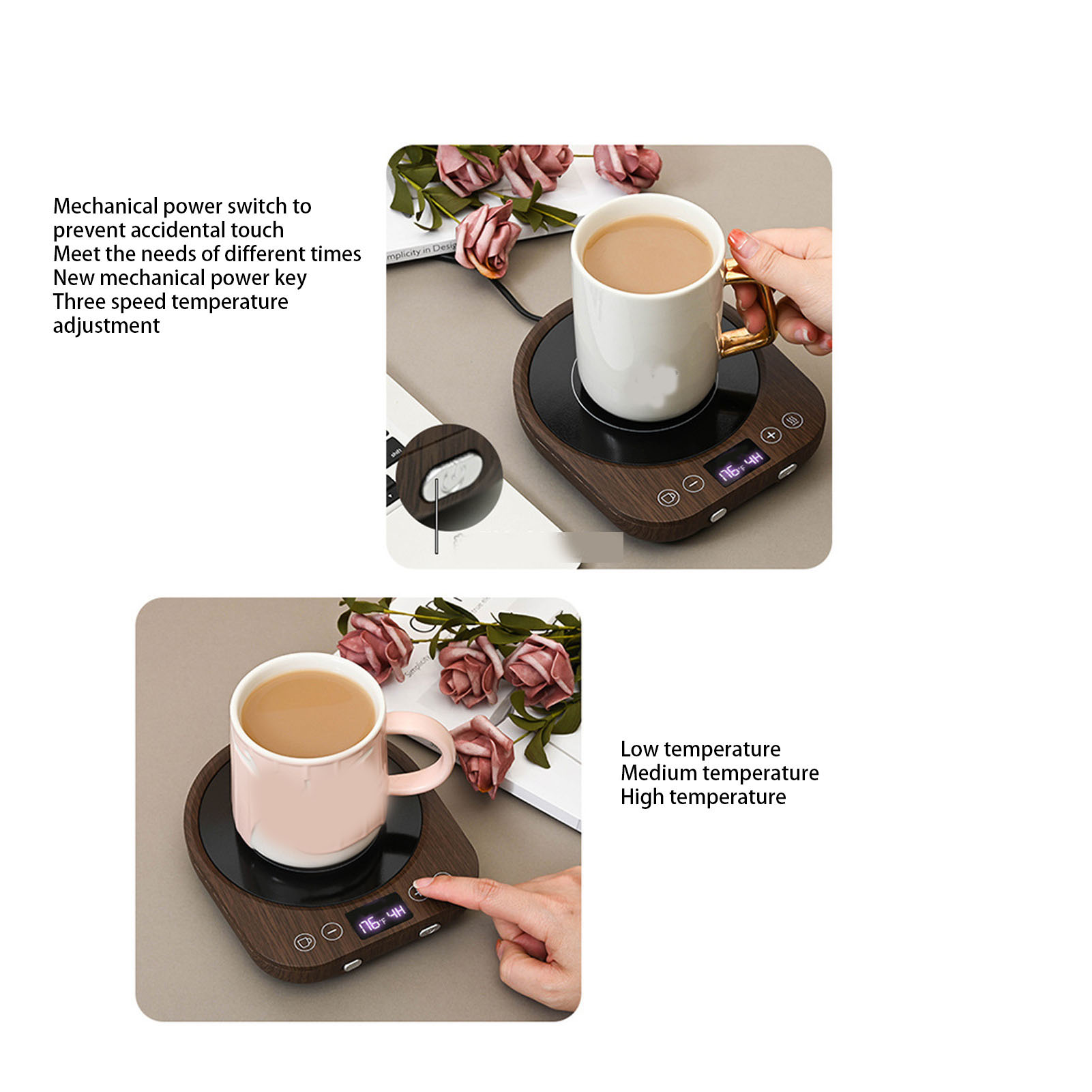 Mug Warmer 36W Fast Heating 3  - đánh giá và giá Coffee Tea Warmer
