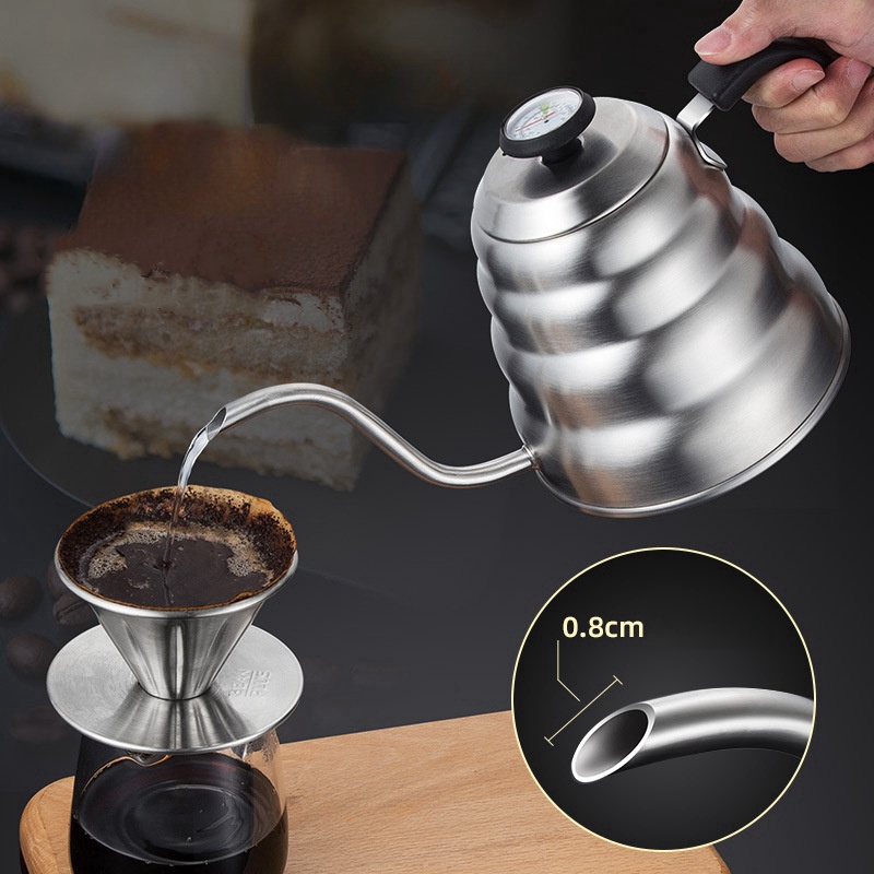 Stainless Steel Pour Over Coff - đánh giá và giá Pour Over Kettle