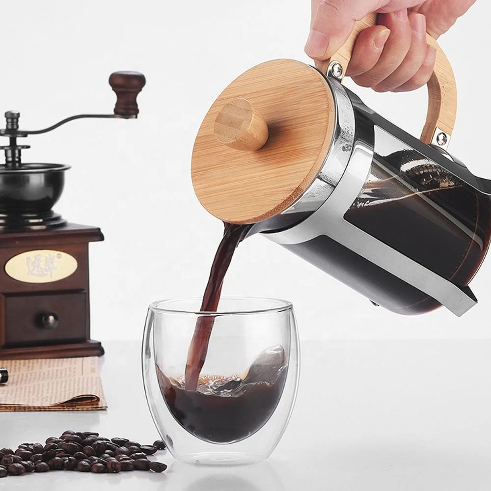 350/600ml Stainless Steel Pres - đánh giá và giá French Press Coffee & Tea