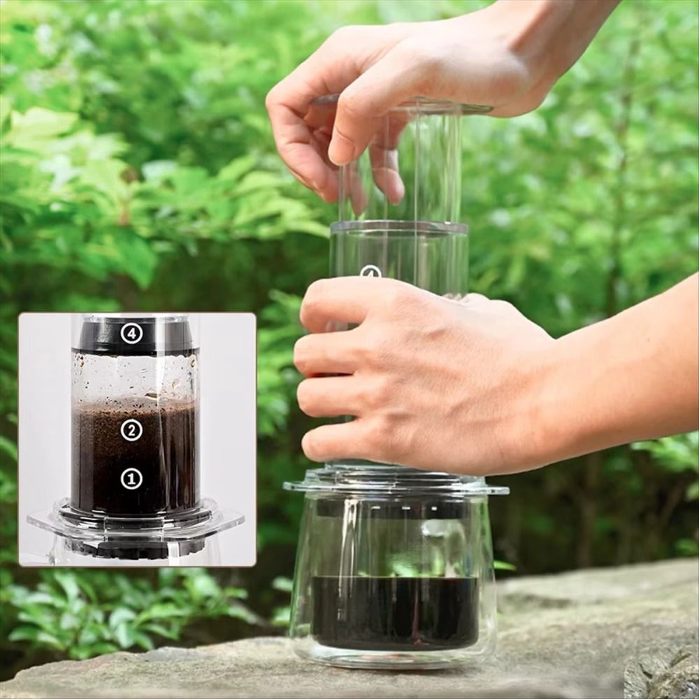 Portable Coffee Kettle French  - đánh giá và giá French Press Coffee & Tea