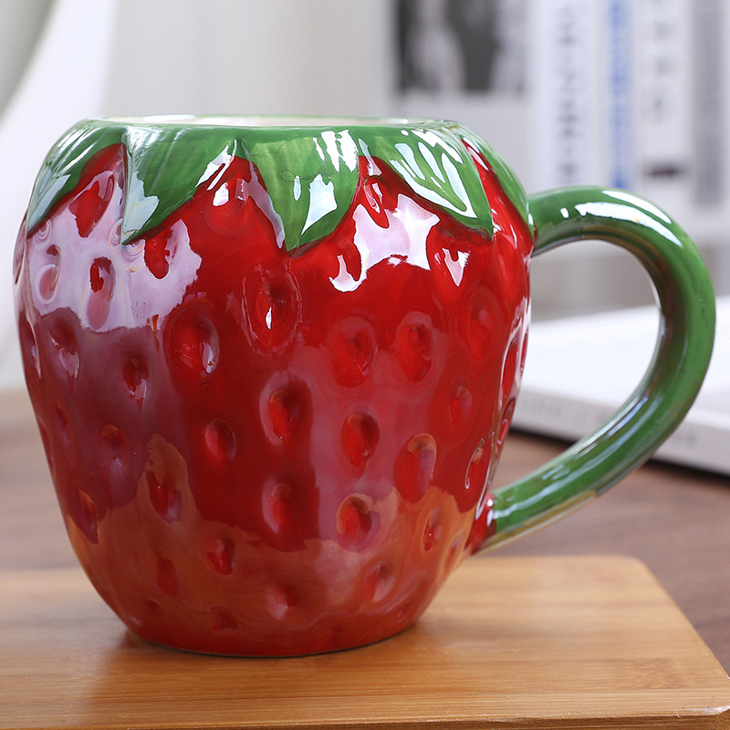 Creative Fruit Shape Mug Ceram - đánh giá và giá Coffee Tea Difference