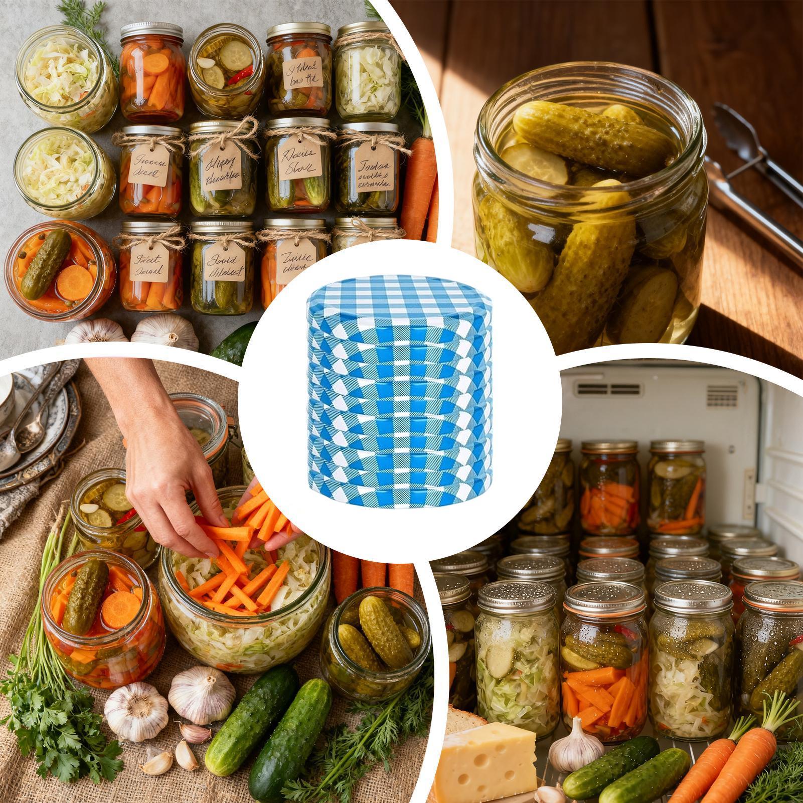 Canning Jar Lids 50 Piece Leak - đánh giá và giá Coffee Tea Jars