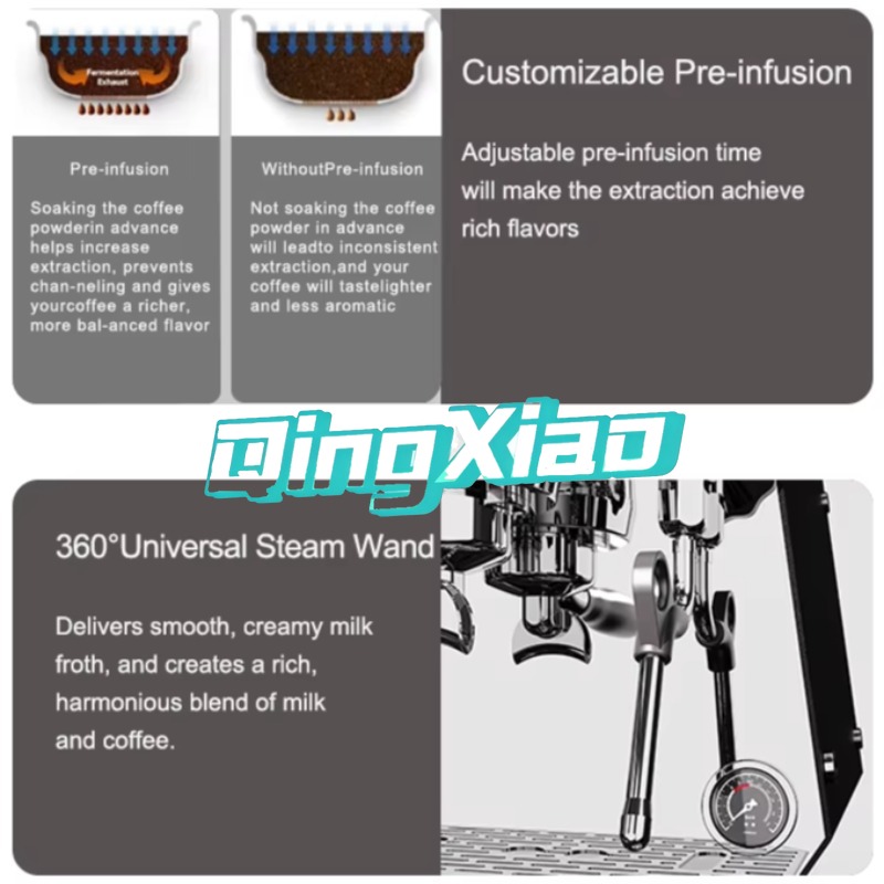 Commercial Semi Automatic Ital - đánh giá và giá Coffee Tea Machine For Home