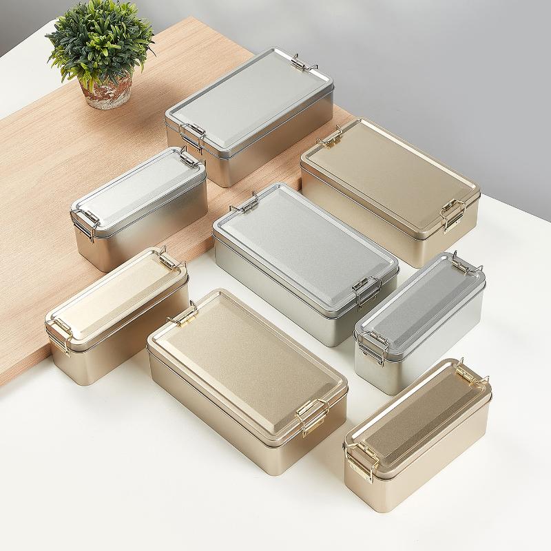 1/3Pcs Rectangular Tinplate Co - đánh giá và giá Coffee Tea Chocolate