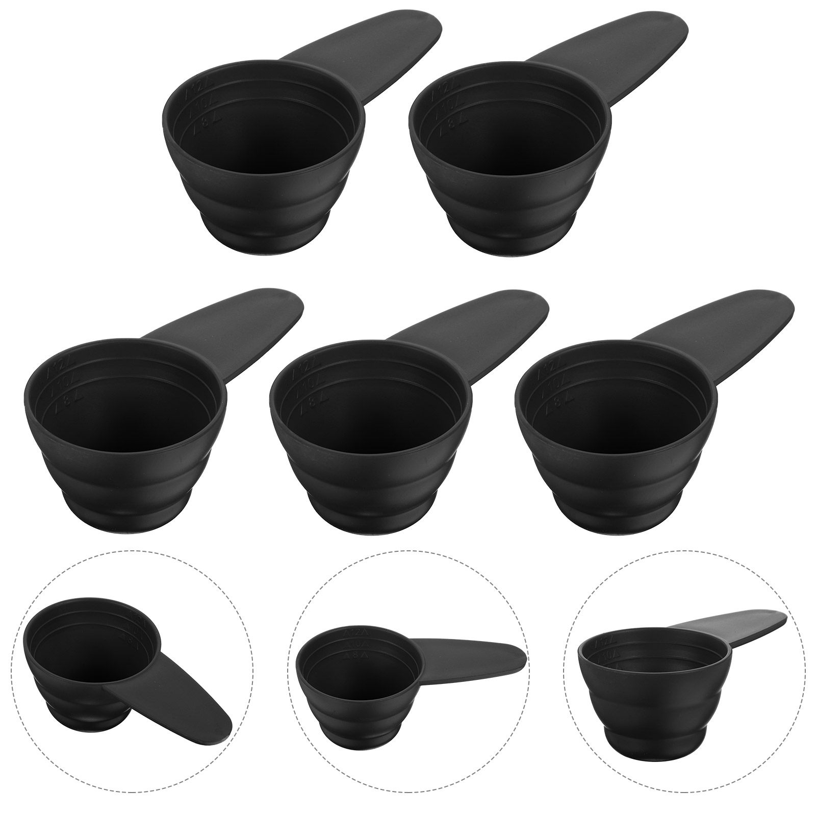 5Pcs Measure Spoon Long Handle - đánh giá và giá Coffee Tea Bean