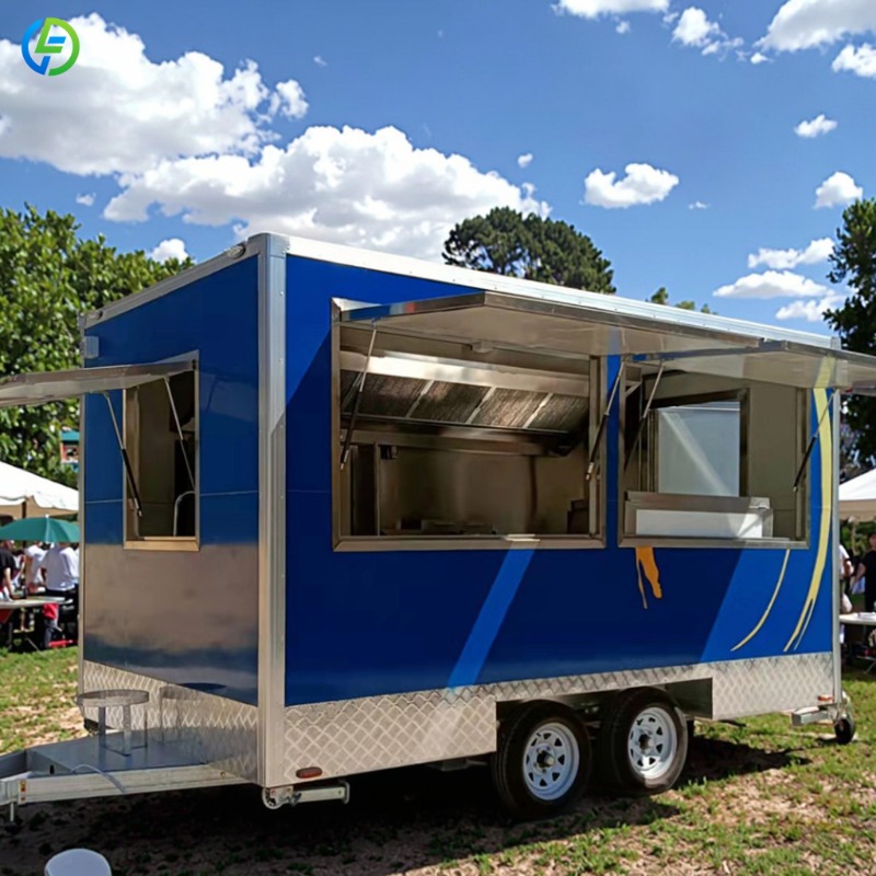 Customized Mobile Food Trailer - đánh giá và giá Coffee Tea Vendor