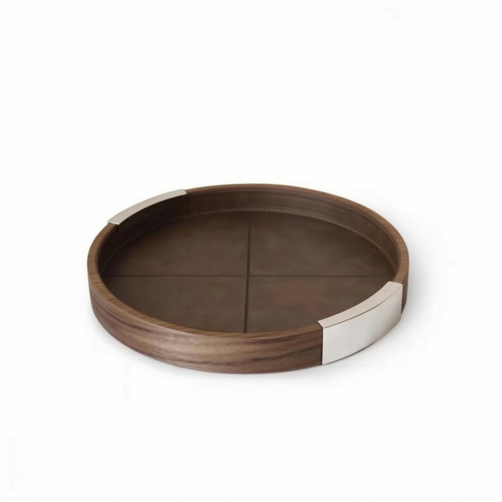 Walnut Wood Tray Minimalist Tr - đánh giá và giá Tea Coffee Set Up