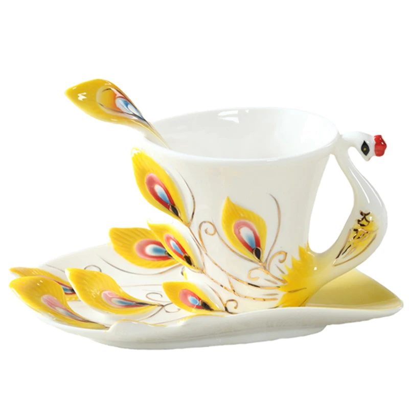 Ceramics Peacock Coffee Mug Cu - đánh giá và giá Coffee Tea Difference