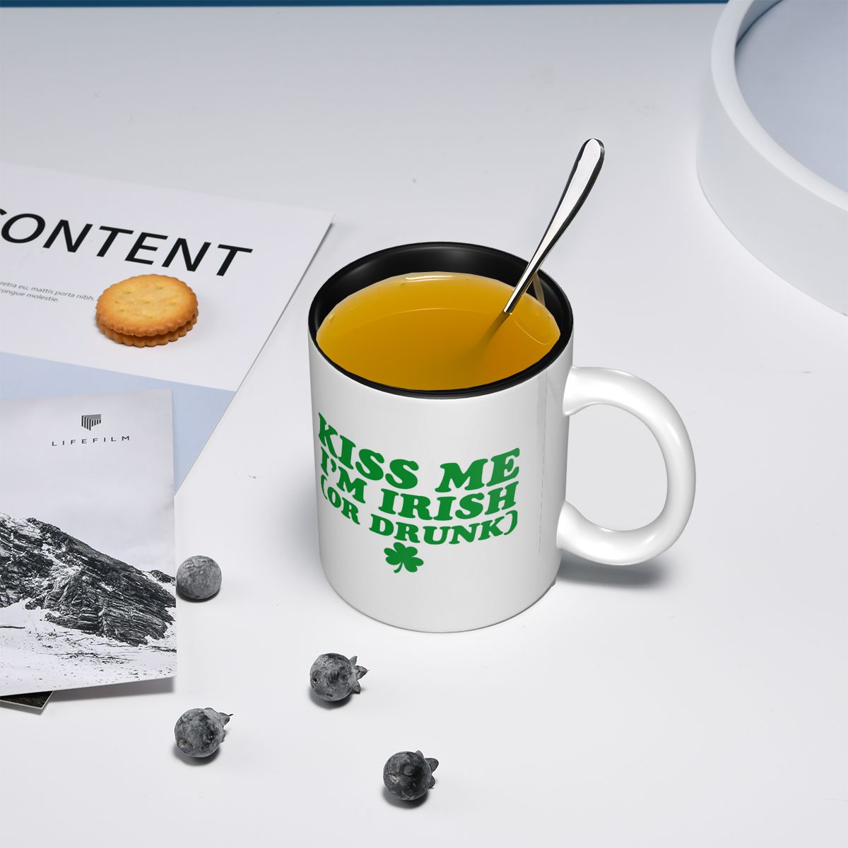 Kiss Me I'm Irish Mug Funny Ce - đánh giá và giá Coffee Tea With Me