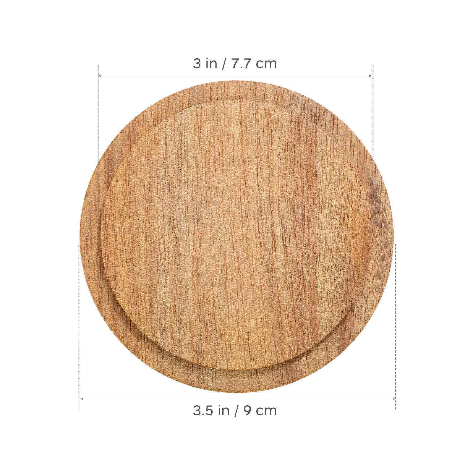 4Pcs Wooden Mug Lids Round Cup - đánh giá và giá Coffee Tea Uses