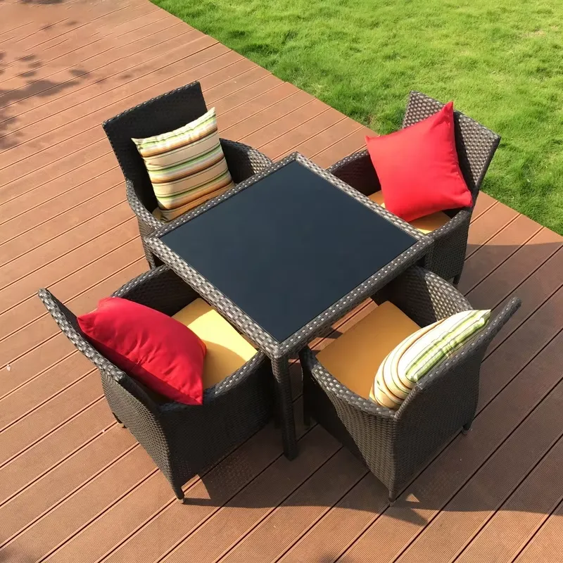Outdoor Rattan Table and Chair - đánh giá và giá Coffee Tea For Garden