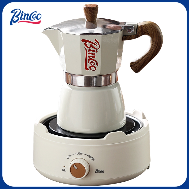 Bincoo Moka Pot and Electric S - đánh giá và giá Coffee Tea Chocolate