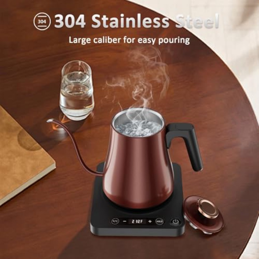 Gooseneck Electric Kettle 1.0L - đánh giá và giá Pour Over Kettle