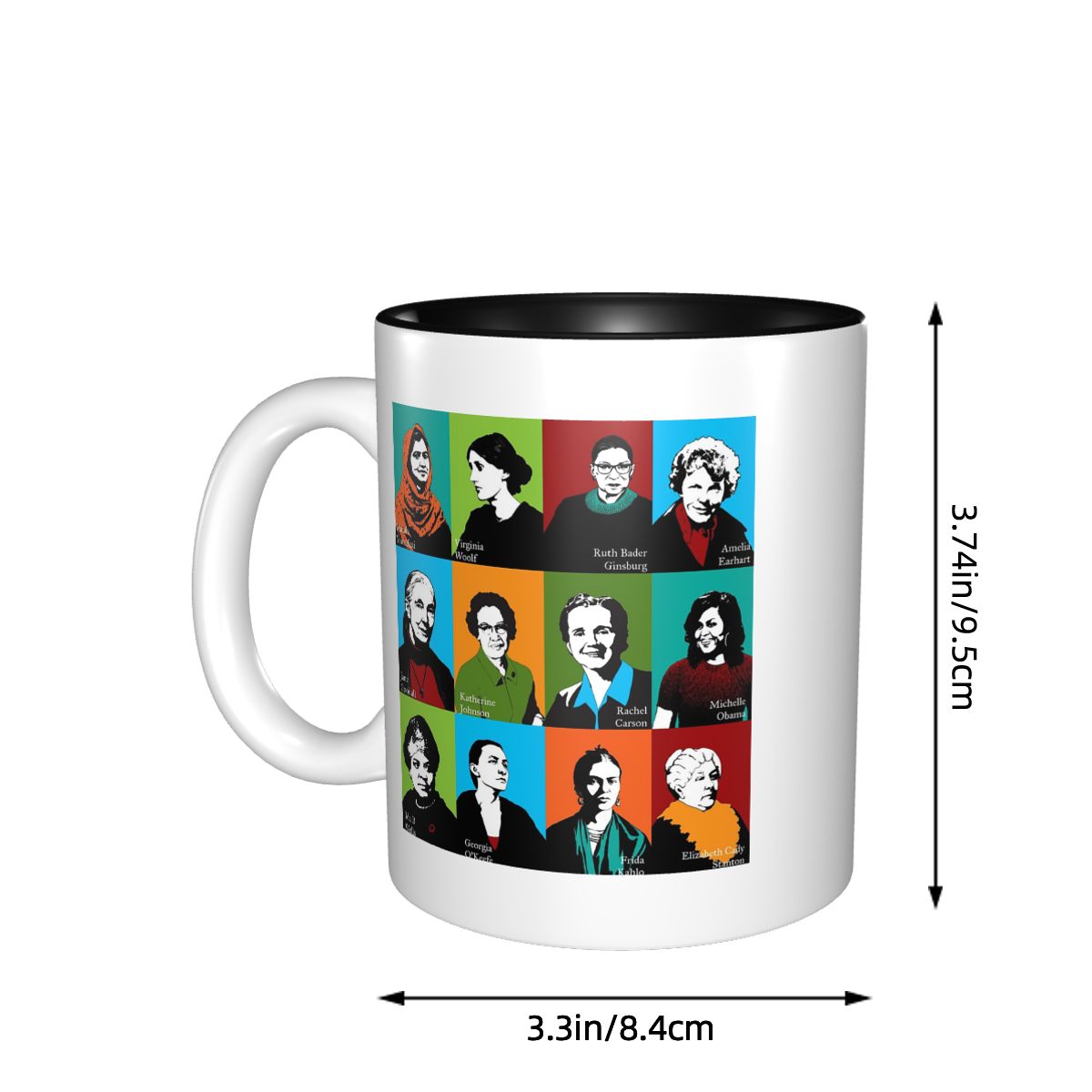 Feminist Icons Mug Funny Ceram - đánh giá và giá Coffee Tea Icon