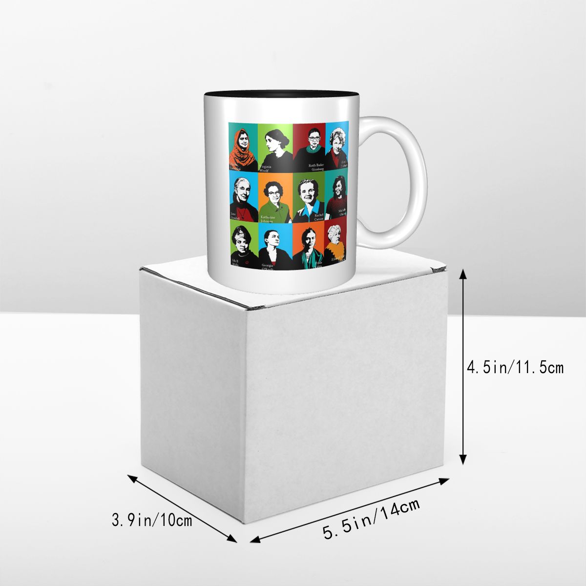 Feminist Icons Mug Funny Ceram - đánh giá và giá Coffee Tea Icon