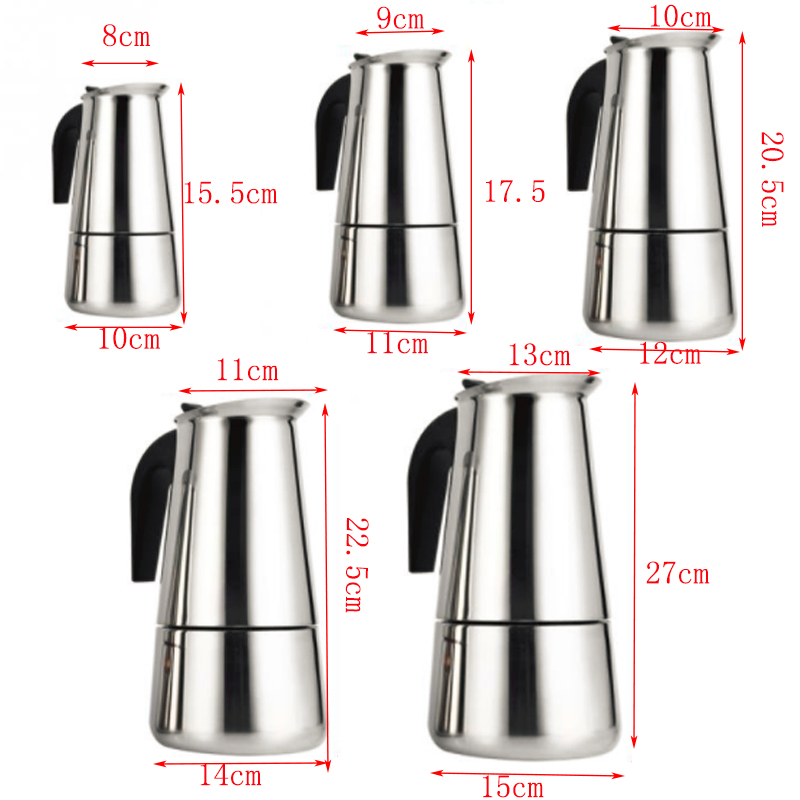 100Ml/200Ml/300Ml/450Ml/600Ml  - đánh giá và giá Coffee Tea Chocolate