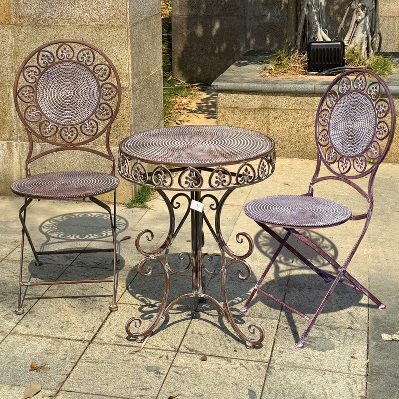 Garden European retro wrought  - đánh giá và giá Coffee Tea For Garden