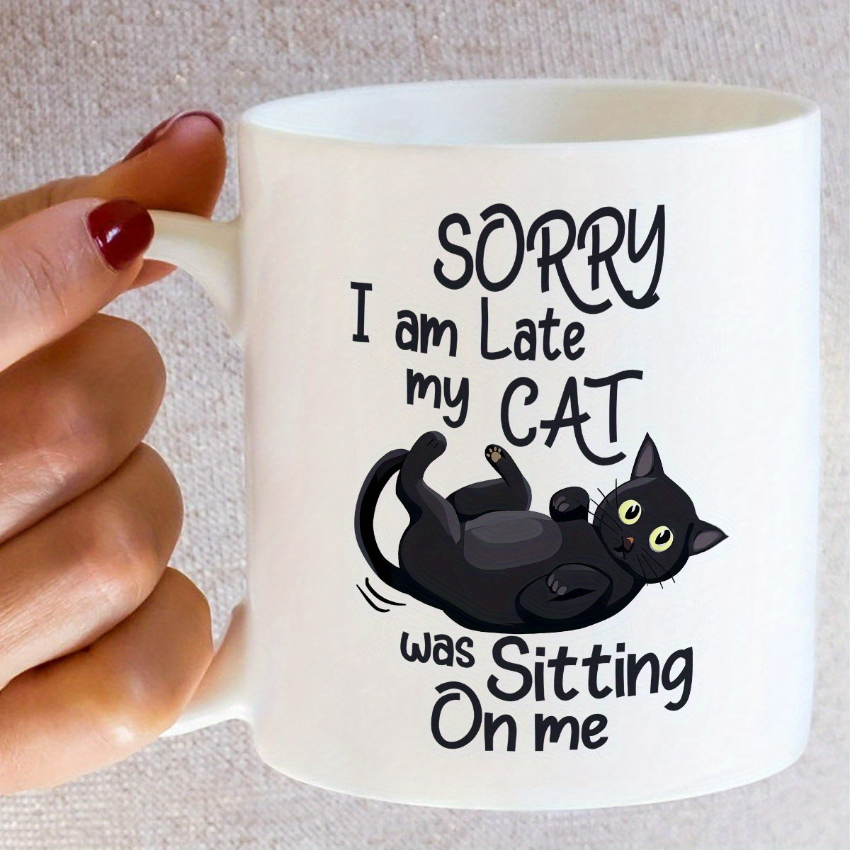 1 Funny Cat Shaped Ceramic Mug - đánh giá và giá Coffee Tea With Me
