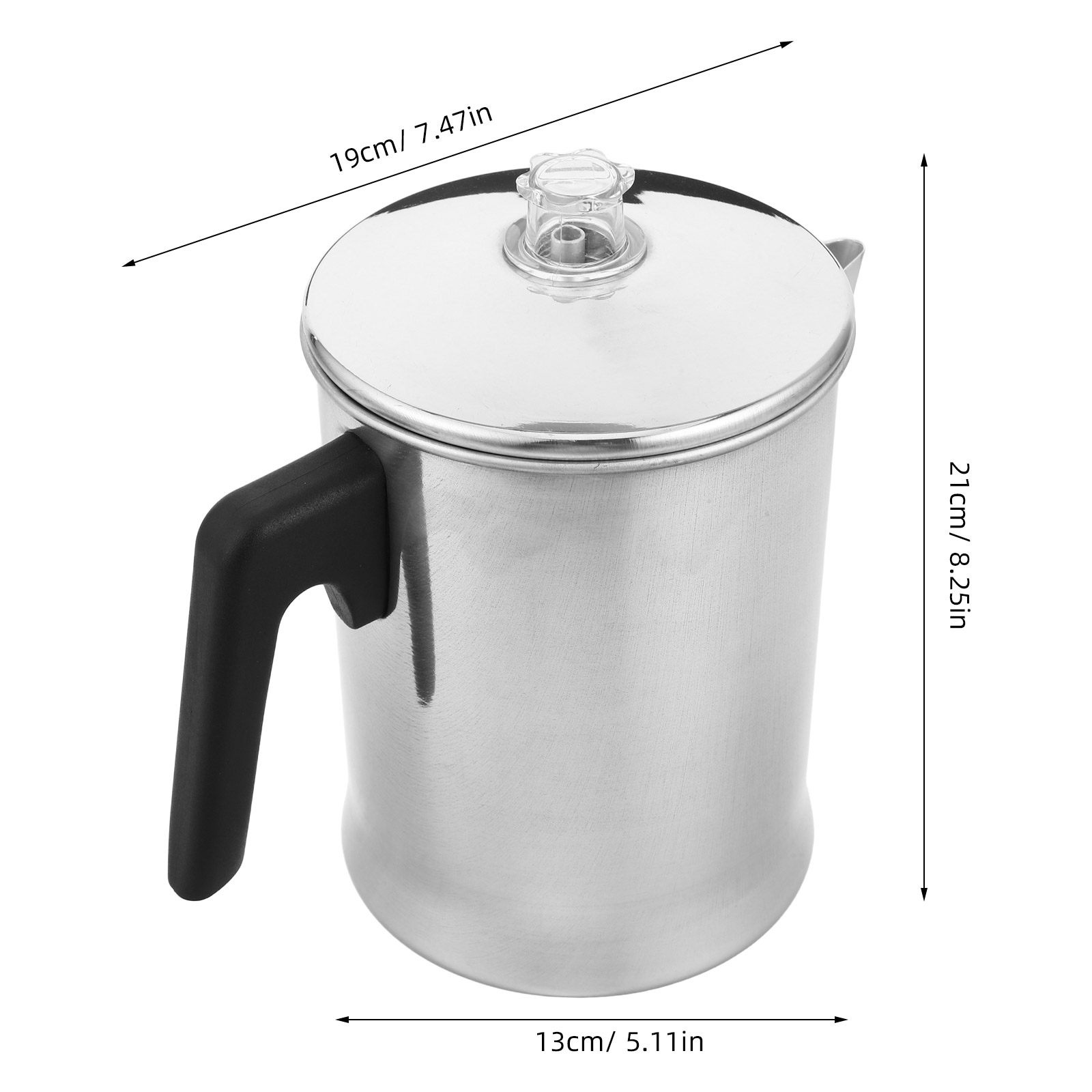 1.8L Aluminum Camping Coffee P - đánh giá và giá Coffee Tea Pot
