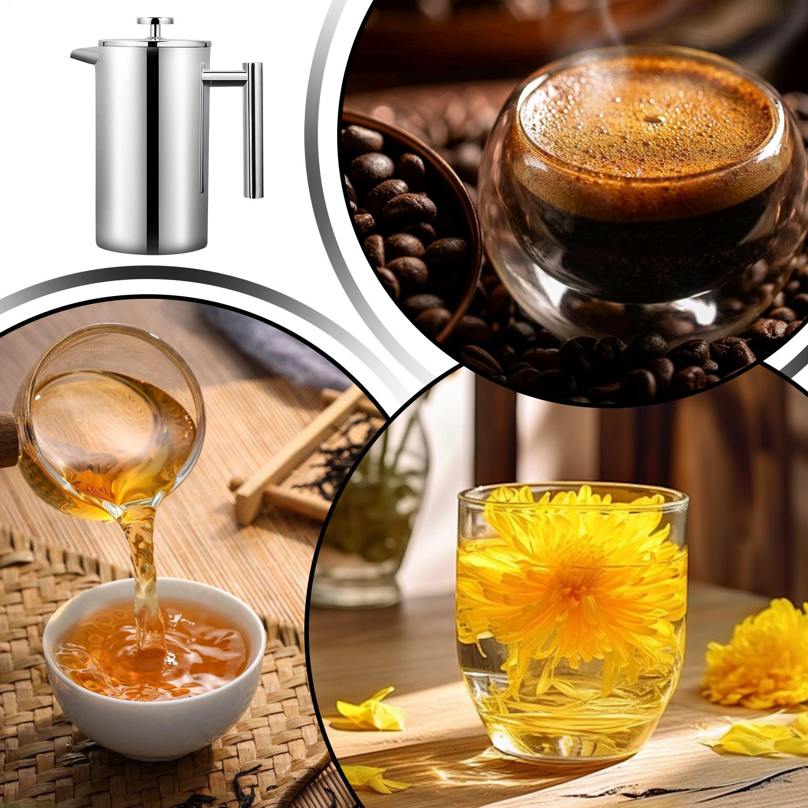 Coffee Maker Press Pot Non-Sli - đánh giá và giá Coffee Tea Pot