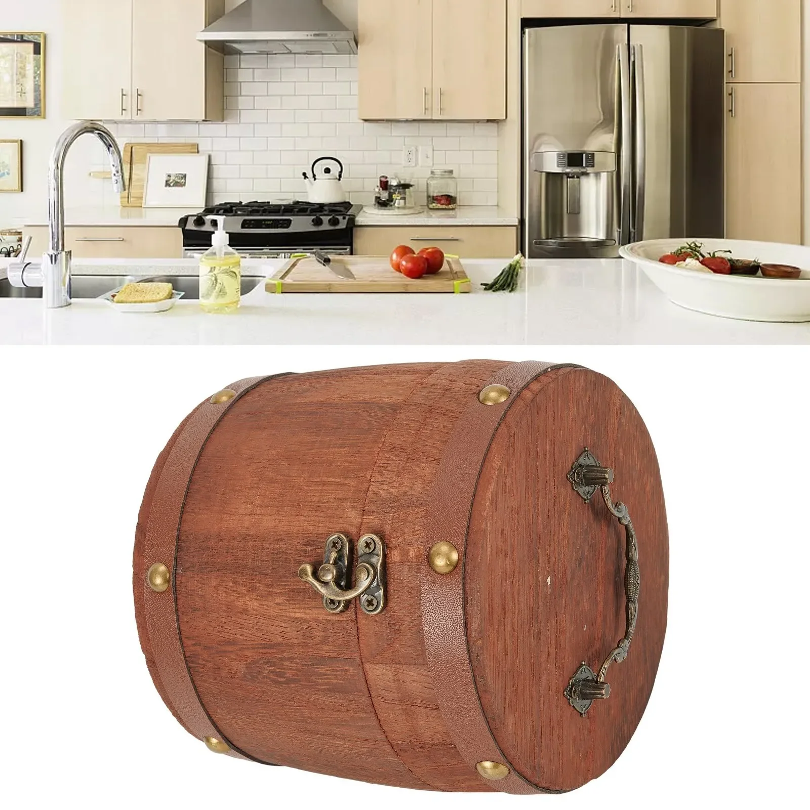 1pc Portable Tea Wood-Barrel C - đánh giá và giá Coffee Tea Leaf And Bean
