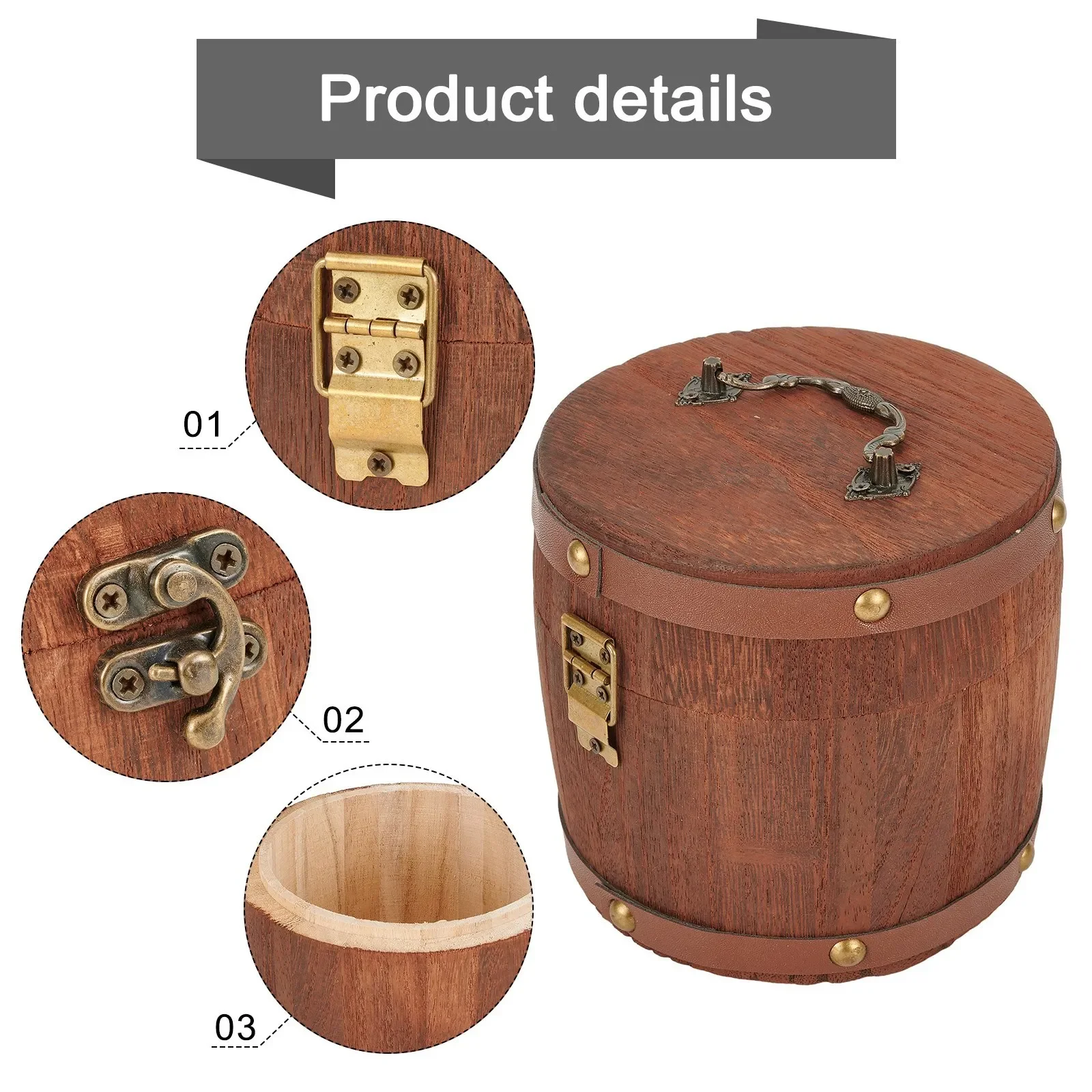 1pc Portable Tea Wood-Barrel C - đánh giá và giá Coffee Tea Leaf And Bean