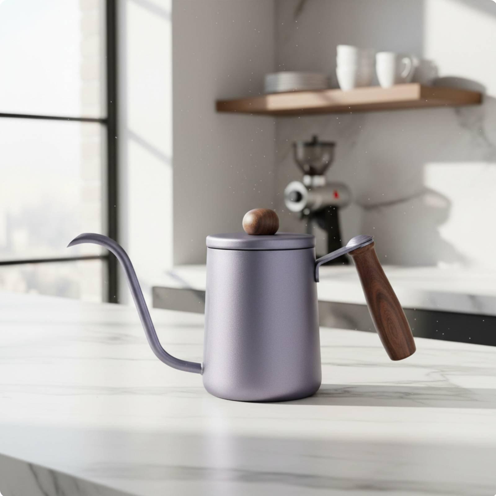 Japanese Style Coffee Kettle W - đánh giá và giá Pour Over Kettle