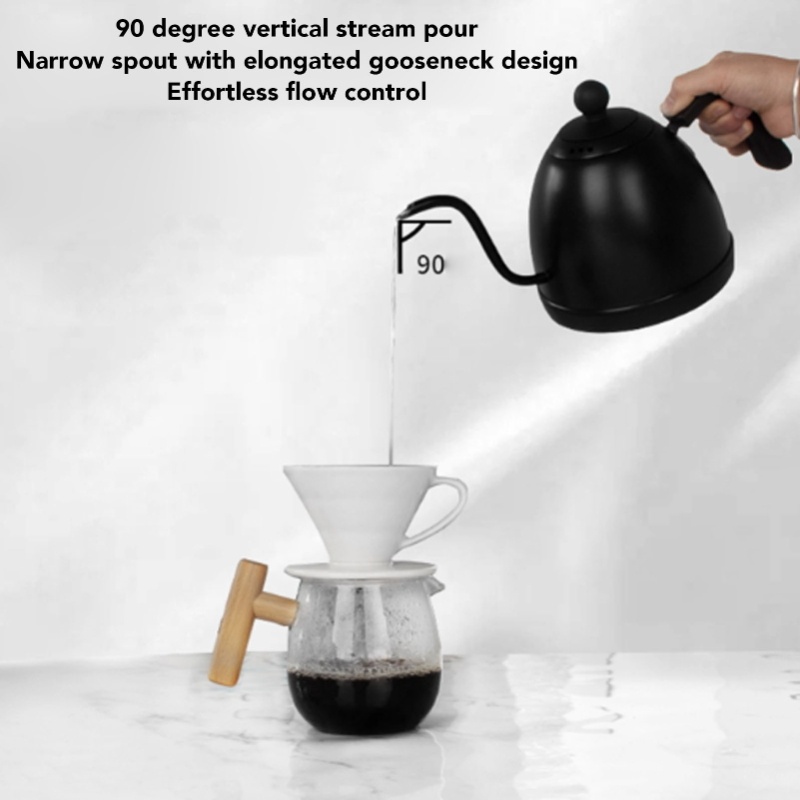 1000W Electric Gooseneck Kettl - đánh giá và giá Pour Over Kettle