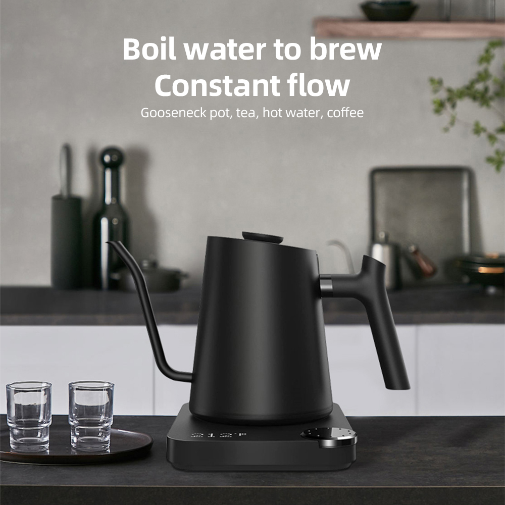Gooseneck 0.9LTemperature Cont - đánh giá và giá Pour Over Kettle