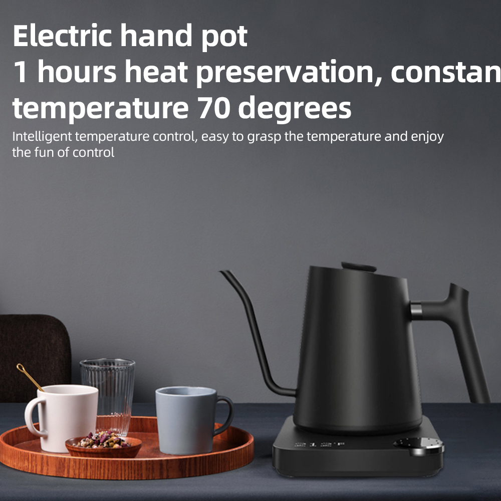 Gooseneck 0.9LTemperature Cont - đánh giá và giá Pour Over Kettle