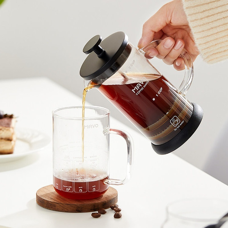 MAVO French Press Coffee Maker - đánh giá và giá French Press Coffee & Tea